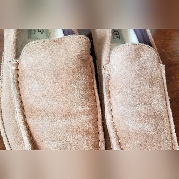 UGG Australia Alder Faux Shearling Lined Suede Men's Slipper Size 10 - Picture 11 of 13